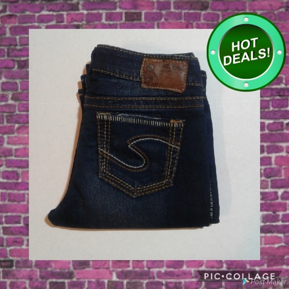 Silver Jeans Denim - 🍒SALE🍒 Silver Aiko Boot Cut Distressed Jeans